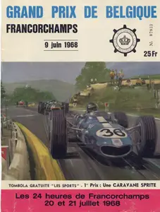 1968-06-09 | 1968 Grand Prix De Belgique | Spa-Francorchamps