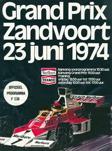 1974-06-23 | 1974 Grote Prijs Van Nederland | Zandvoort