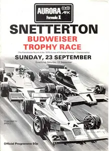 1979-09-23 | 1979 Budweiser Trophy | Snetterton