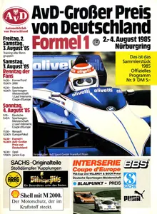 1985-08-04 | 1985 Grosser Preis von Deutschland | Nürburgring