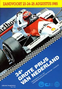 1985-08-25 | 1985 Grote Prijs Van Nederland | Zandvoort