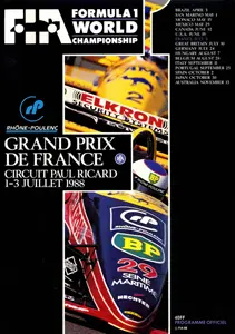1988-07-03 | 1988 Grand Prix De France | Le Castellet