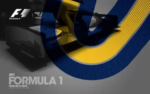 2011-06-26 | Gran Premio De Europa | Valencia | Formula 1 Event Artworks | formula 1 event artwork | formula 1 programme cover | formula 1 poster | carsten riede