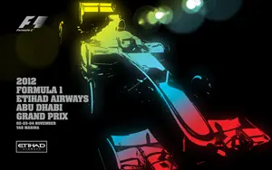 2012-11-04 | Abu Dhabi Grand Prix | Abu Dhabi | Formula 1 Event Artworks | formula 1 event artwork | formula 1 programme cover | formula 1 poster | carsten riede