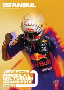 2020-11-15 | Turkish Grand Prix | Istanbul | Formula 1 Event Artworks | formula 1 event artwork | formula 1 programme cover | formula 1 poster | carsten riede