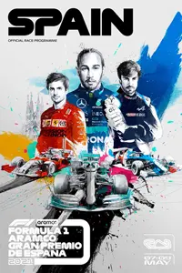 2021-05-09 | Gran Premio De Espana | Barcelona | Formula 1 Event Artworks | formula 1 event artwork | formula 1 programme cover | formula 1 poster | carsten riede