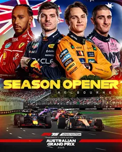 2025-03-16 | Australian Grand Prix | Melbourne | Formula 1 Event Artworks | formula 1 event artwork | formula 1 programme cover | formula 1 poster | carsten riede