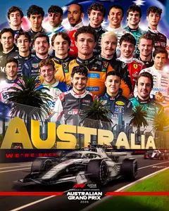 2026-03-08 | Australian Grand Prix | Melbourne | Formula 1 Event Artworks | formula 1 event artwork | formula 1 programme cover | formula 1 poster | carsten riede